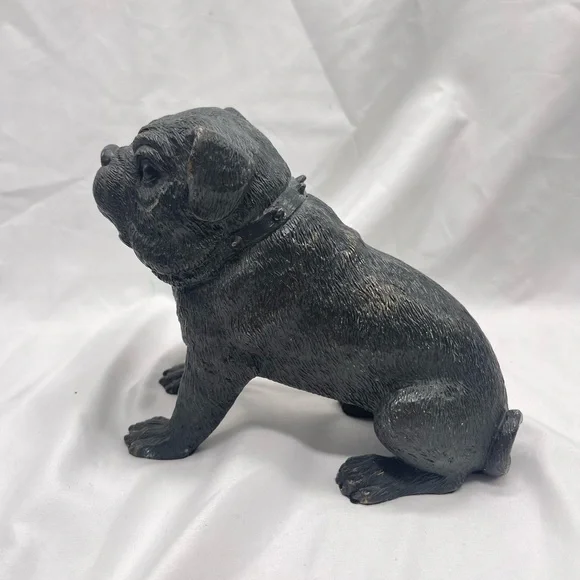 VTG bronze English Bulldog Statue - Picture 10 of 12
